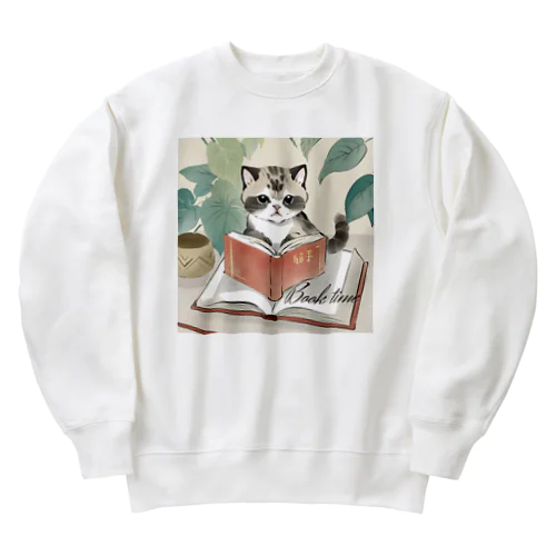 Book time Heavyweight Crew Neck Sweatshirt