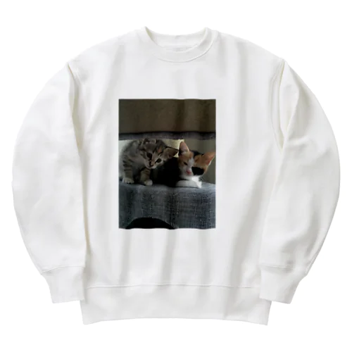 ネコちゃんたち Heavyweight Crew Neck Sweatshirt