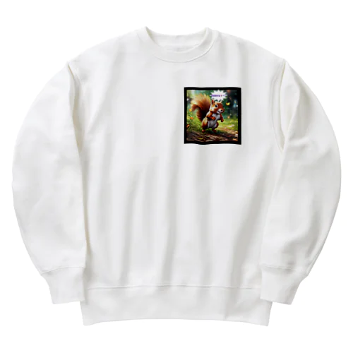 リス Heavyweight Crew Neck Sweatshirt