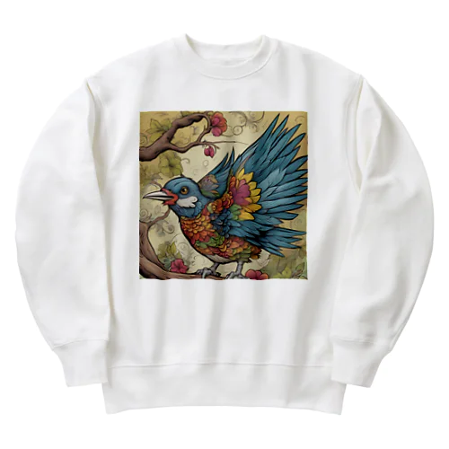 グルグルなカッコウ Heavyweight Crew Neck Sweatshirt