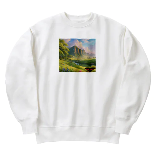 大自然 Heavyweight Crew Neck Sweatshirt