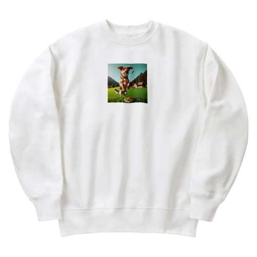 ジャンプ犬 Heavyweight Crew Neck Sweatshirt