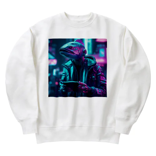 ネオ半魚人 Heavyweight Crew Neck Sweatshirt