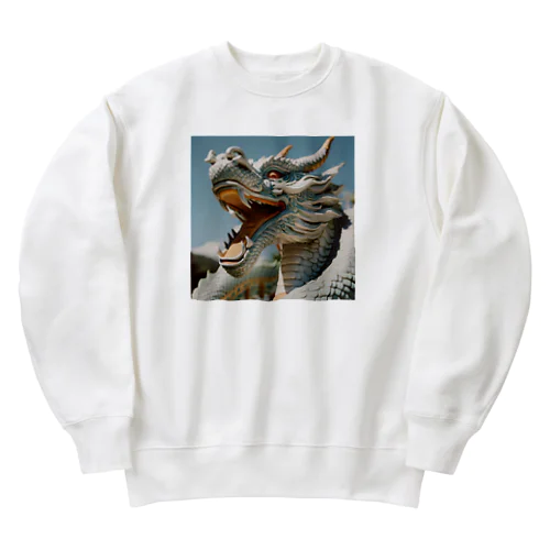 神聖な龍 Heavyweight Crew Neck Sweatshirt