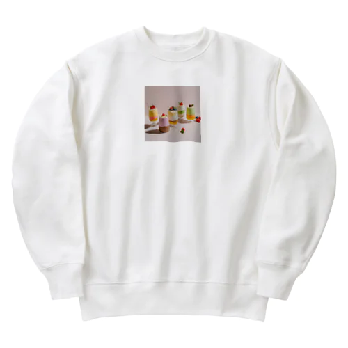 カラフルパフェ🍨 Heavyweight Crew Neck Sweatshirt