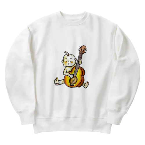 ギタリストNyan. Heavyweight Crew Neck Sweatshirt