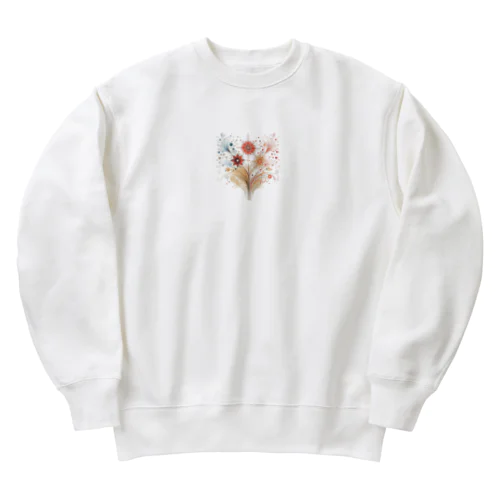 花火の魔法 Heavyweight Crew Neck Sweatshirt