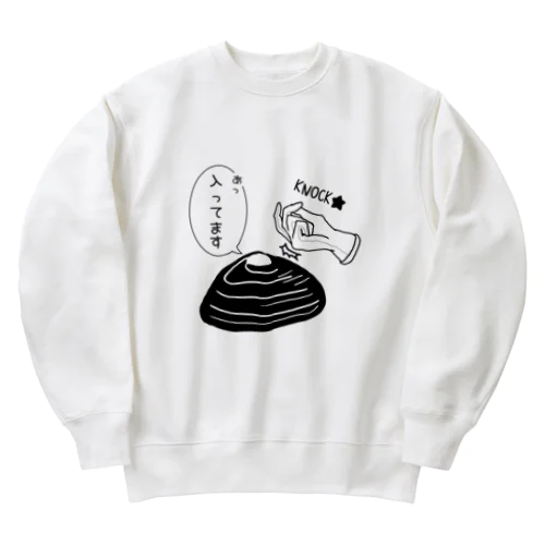 しみじみしじみの中身入ってます。 Heavyweight Crew Neck Sweatshirt