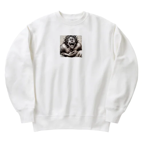 ガハハッ！何がそんなに？ Heavyweight Crew Neck Sweatshirt