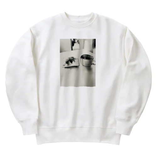 コーヒーと。 Heavyweight Crew Neck Sweatshirt