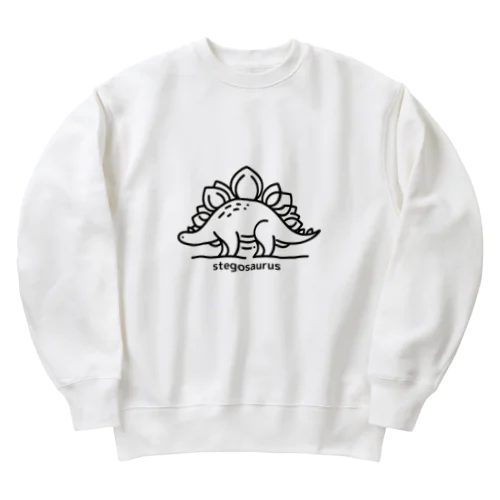 ステゴのサウルス Heavyweight Crew Neck Sweatshirt