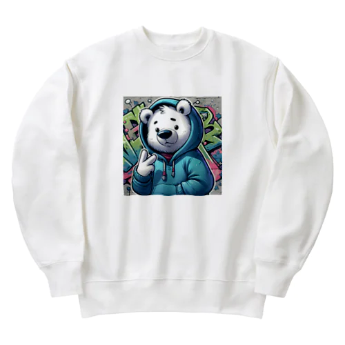 HACCHYAKE SHIROKUMA Heavyweight Crew Neck Sweatshirt