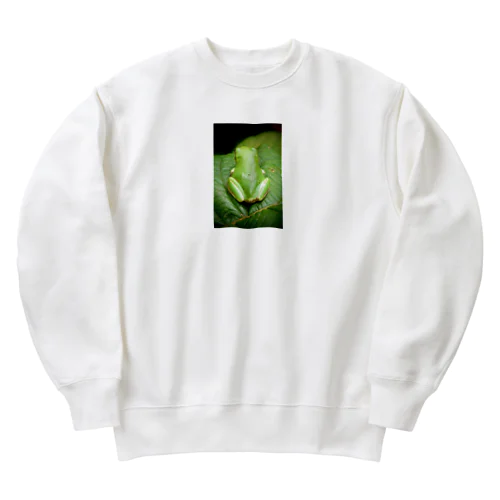 かえる hop Heavyweight Crew Neck Sweatshirt