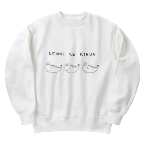 ねんねのきぶん Heavyweight Crew Neck Sweatshirt