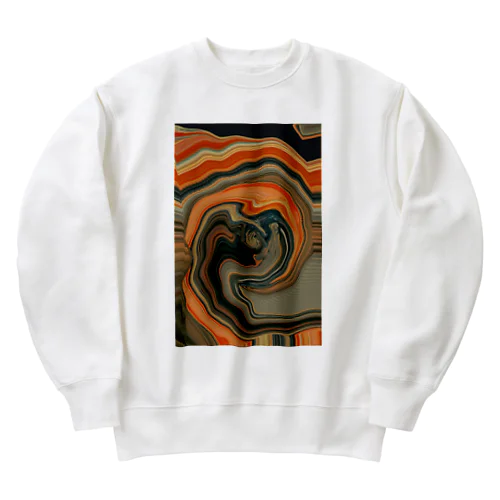 渦巻き Heavyweight Crew Neck Sweatshirt