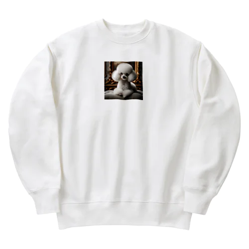 トイプードルグッズ Heavyweight Crew Neck Sweatshirt