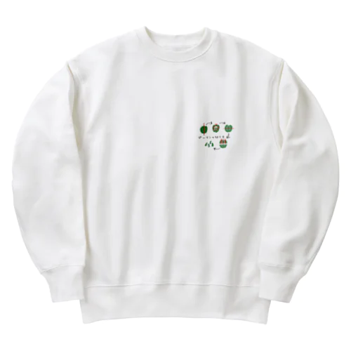 ピーマンの切り方 Heavyweight Crew Neck Sweatshirt