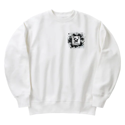 元素シリーズ　~ストロンチウム Sr~ Heavyweight Crew Neck Sweatshirt