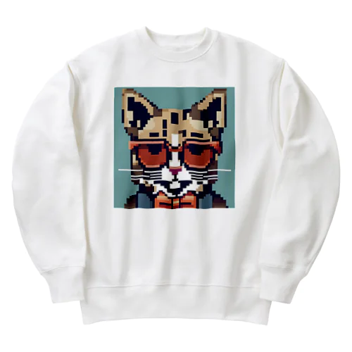 Sharp Cat Heavyweight Crew Neck Sweatshirt