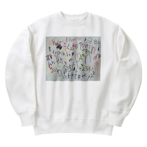 アルファベットディスカバリー Heavyweight Crew Neck Sweatshirt