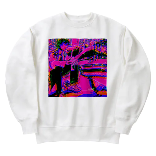 公園にて2「At the park2」 Heavyweight Crew Neck Sweatshirt