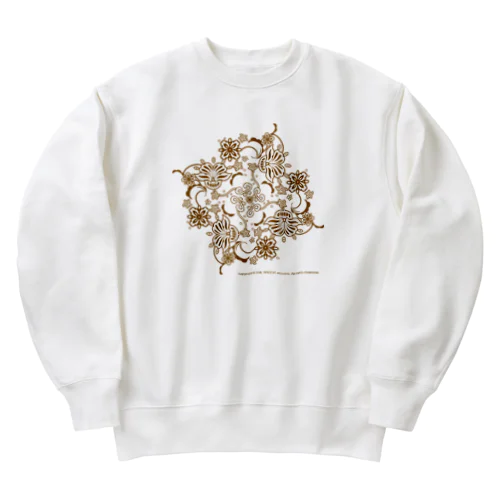 ゴールドフラワー Heavyweight Crew Neck Sweatshirt