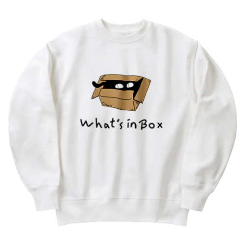 箱の中身はなんでしょう？ Heavyweight Crew Neck Sweatshirt