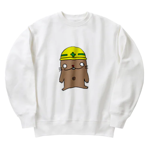 みうらモグリン Heavyweight Crew Neck Sweatshirt