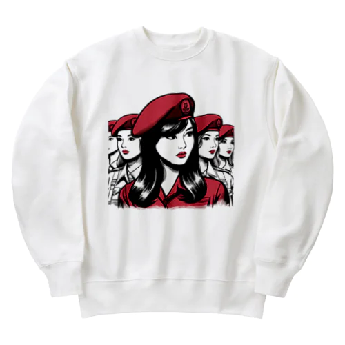 山猫部隊 Heavyweight Crew Neck Sweatshirt