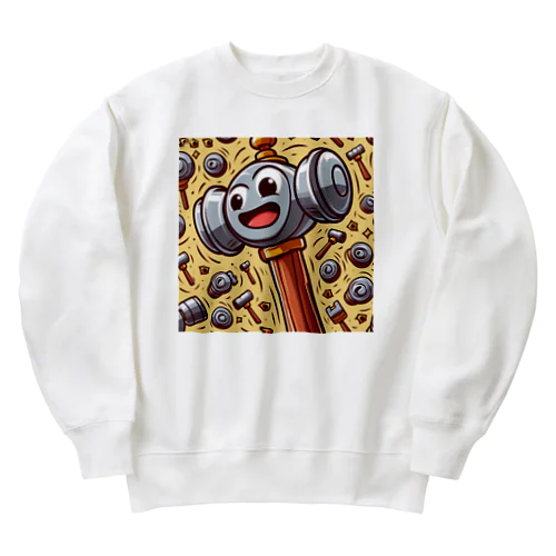 大工シリーズハンマーくん Heavyweight Crew Neck Sweatshirt