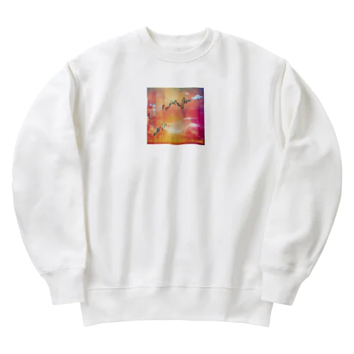 燃えよ投資家 !! Heavyweight Crew Neck Sweatshirt