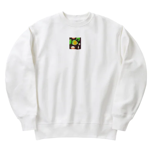 不思議な模様 Heavyweight Crew Neck Sweatshirt