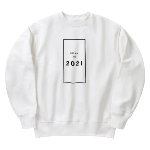 【生年】BORN in 2021 / 2021年生 Heavyweight Crew Neck Sweatshirt