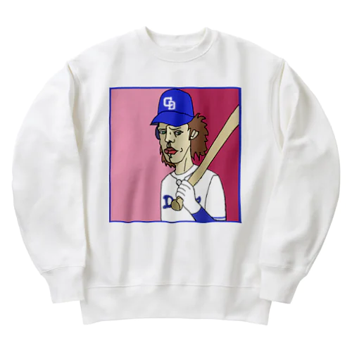 中日の助っ人ミック Heavyweight Crew Neck Sweatshirt