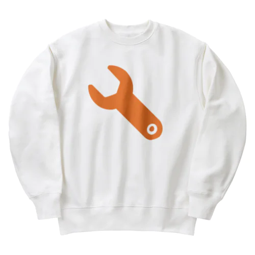 スパナ おれんじ Heavyweight Crew Neck Sweatshirt