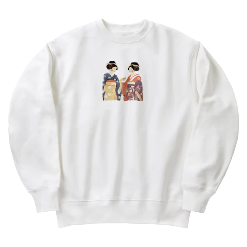 江戸美人 Heavyweight Crew Neck Sweatshirt