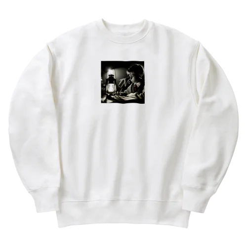 study boy Heavyweight Crew Neck Sweatshirt