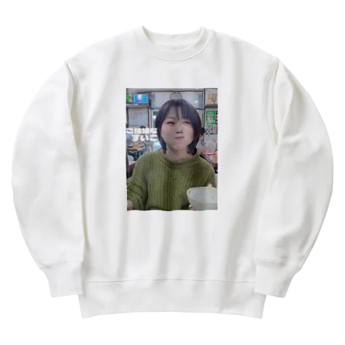 白米とすいこ Heavyweight Crew Neck Sweatshirt