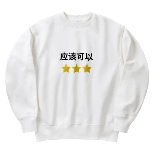 应该可以 Heavyweight Crew Neck Sweatshirt