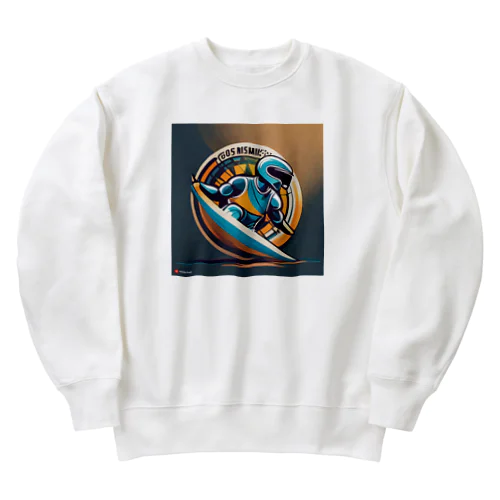 PulseAthletica Heavyweight Crew Neck Sweatshirt