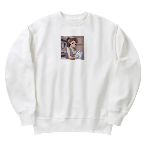 せんたくしなきゃ Heavyweight Crew Neck Sweatshirt