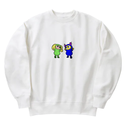 おやゆびくん Heavyweight Crew Neck Sweatshirt