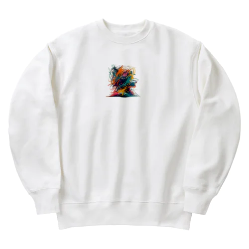 Girl Heavyweight Crew Neck Sweatshirt