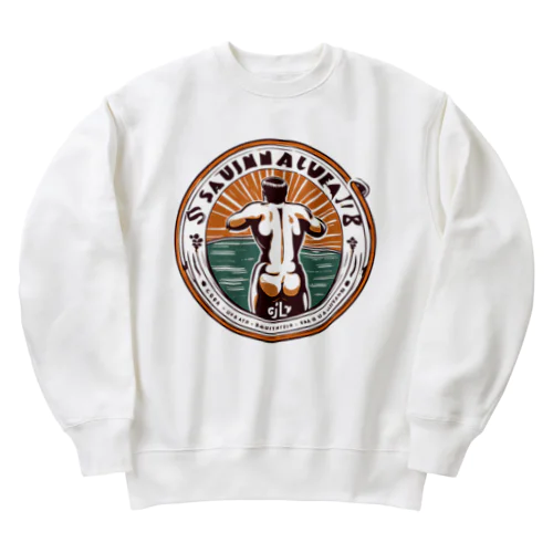 サウナーオジ　バックスタイル Heavyweight Crew Neck Sweatshirt