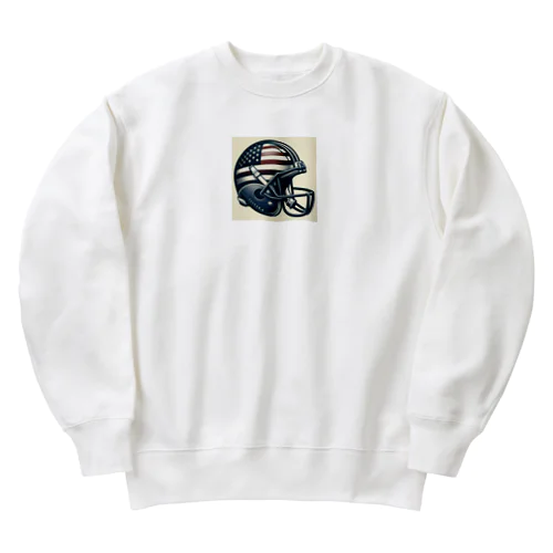 アメフト　ヘルメット Heavyweight Crew Neck Sweatshirt