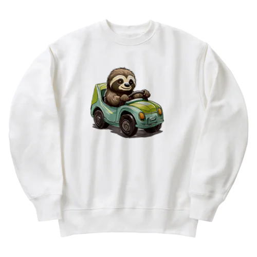 ドライブナマケロくん Heavyweight Crew Neck Sweatshirt