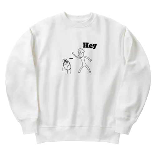 SAKA1A beddy Hey Heavyweight Crew Neck Sweatshirt