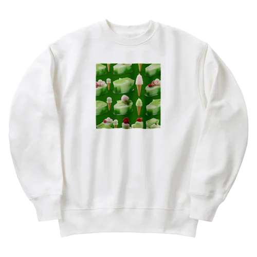 和スイーツデコ Heavyweight Crew Neck Sweatshirt