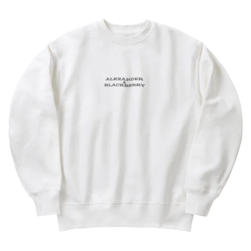 Alexander ＆BlackBerry Heavyweight Crew Neck Sweatshirt