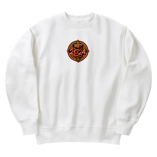 2024 辰年グッズ Heavyweight Crew Neck Sweatshirt